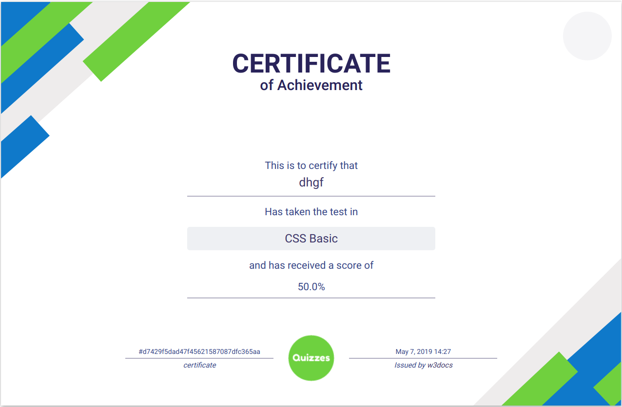 certificate version 4