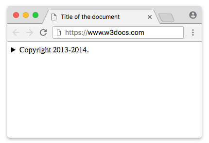 пример работы summary