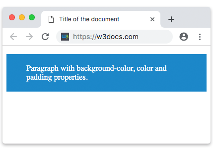 CSS Padding Property